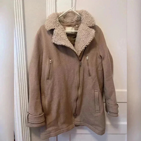 Aritzia Wilfred Free 100% Virgin Wool Coat - Picture 1 of 4